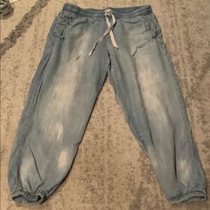 Light Blue Jogger Pants